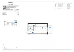 1 pokój, mieszkanie 28,20 m², piętro 2, oferta nr 49, Choiny 3 Budynek B2, Lublin, Czechów Północny, ul. Choiny 3
