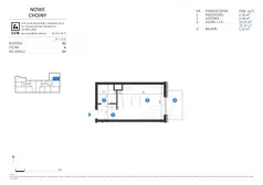 1 pokój, mieszkanie 28,20 m², piętro 4, oferta nr 63, Choiny 3 Budynek B2, Lublin, Czechów Północny, ul. Choiny 3