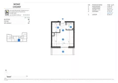 1 pokój, mieszkanie 30,73 m², piętro 4, oferta nr 67, Choiny 3 Budynek B2, Lublin, Czechów Północny, ul. Choiny 3