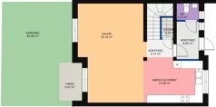 Dom 123,02 m², oferta nr 6C, Osiedle Białołęcka 327, Warszawa, Białołęka, Brzeziny, ul. Białołęcka 327