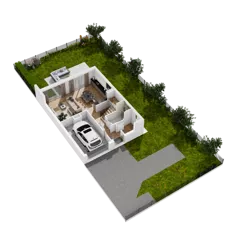 Dom 148,86 m², oferta nr D2.B, Awionika, Gdańsk, Matarnia, ul. Radiowa