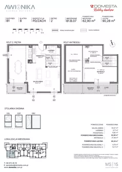 1 pokój, mieszkanie 90,28 m², piętro 2, oferta nr B1.B.07, Awionika, Gdańsk, Matarnia, ul. Radiowa