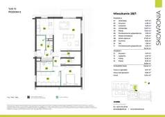Dom 126,56 m², oferta nr 3P/1, Skowronia Domy, Kraków, Podgórze Duchackie, Wola Duchacka, ul. Skowronia