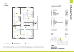 Dom 138,68 m², oferta nr 3P/2, Skowronia Domy, Kraków, Podgórze Duchackie, Wola Duchacka, ul. Skowronia