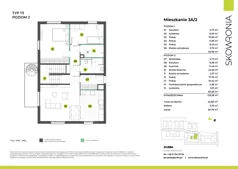 Dom 133,28 m², oferta nr 3N/2, Skowronia Domy, Kraków, Podgórze Duchackie, Wola Duchacka, ul. Skowronia