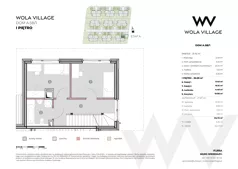Dom 66,85 m², oferta nr A.5B/1, Wola Village, Kraków, Zwierzyniec, Wola Justowska, ul. Podłużna 
