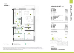 4 pokoje, mieszkanie 126,57 m², parter, oferta nr 3X/1, Skowronia, Kraków, Podgórze Duchackie, Wola Duchacka, ul. Skowronia