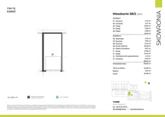 6 pokoi, mieszkanie 133,28 m², piętro 1, oferta nr 3S/2, Skowronia, Kraków, Podgórze Duchackie, Wola Duchacka, ul. Skowronia