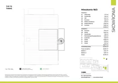 5 pokoi, mieszkanie 143,05 m², piętro 1, oferta nr 1B-2, Skowronia, Kraków, Podgórze Duchackie, Wola Duchacka, ul. Skowronia