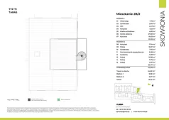 5 pokoi, mieszkanie 143,10 m², piętro 1, oferta nr 2B-2, Skowronia, Kraków, Podgórze Duchackie, Wola Duchacka, ul. Skowronia