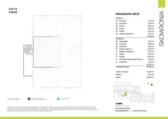 6 pokoi, mieszkanie 133,28 m², piętro 1, oferta nr 5A-2, Skowronia, Kraków, Podgórze Duchackie, Wola Duchacka, ul. Skowronia