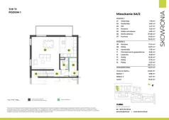 Dom 143,11 m², oferta nr 6A-2, Skowronia Domy, Kraków, Podgórze Duchackie, Wola Duchacka, ul. Skowronia