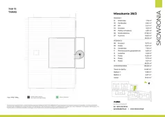 5 pokoi, mieszkanie 138,68 m², piętro 1, oferta nr 2B-2, Skowronia, Kraków, Podgórze Duchackie, Wola Duchacka, ul. Skowronia