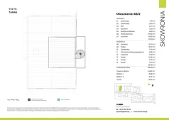 5 pokoi, mieszkanie 138,68 m², piętro 1, oferta nr 6B-2, Skowronia, Kraków, Podgórze Duchackie, Wola Duchacka, ul. Skowronia