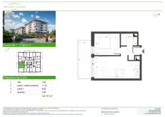 2 pokoje, mieszkanie 34,10 m², piętro 3, oferta nr I.3.02, Wzgórze Hugona, Świętochłowice, ul. Wiśniowa