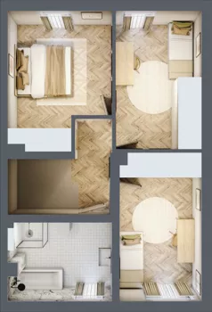 Dom 103,91 m², oferta nr D3.A, Południowy Zakątek, Mysłowice, ul. Białobrzeska