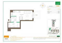 1 pokój, mieszkanie 28,85 m², parter, oferta nr 123 F/F-2, Ostródzka 123 - Etap III, Warszawa, Białołęka, Brzeziny, ul. Ostródzka 123