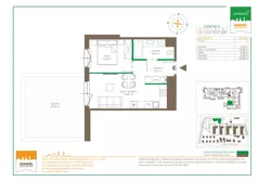 2 pokoje, mieszkanie 35,78 m², parter, oferta nr 123 G/G-6, Ostródzka 123 - Etap III, Warszawa, Białołęka, Brzeziny, ul. Ostródzka 123