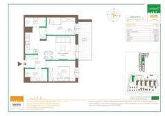 3 pokoje, mieszkanie 57,54 m², piętro 2, oferta nr 123 F/F-19, Ostródzka 123 - Etap III, Warszawa, Białołęka, Brzeziny, ul. Ostródzka 123