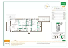 4 pokoje, mieszkanie 76,81 m², piętro 1, oferta nr 123 A/A-28, Ostródzka 123 - Etap II, Warszawa, Białołęka, Brzeziny, ul. Ostródzka 123
