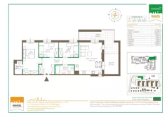 4 pokoje, mieszkanie 78,72 m², parter, oferta nr 123 G/G-1, Ostródzka 123 - Etap III, Warszawa, Białołęka, Brzeziny, ul. Ostródzka 123
