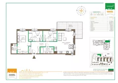 4 pokoje, mieszkanie 78,72 m², piętro 1, oferta nr 123 G/G-7, Ostródzka 123 - Etap III, Warszawa, Białołęka, Brzeziny, ul. Ostródzka 123