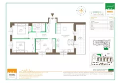 4 pokoje, mieszkanie 64,92 m², piętro 2, oferta nr 123 G/G-18, Ostródzka 123 - Etap III, Warszawa, Białołęka, Brzeziny, ul. Ostródzka 123