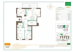 4 pokoje, mieszkanie 78,75 m², parter, oferta nr 123 G/G-28, Ostródzka 123 - Etap III, Warszawa, Białołęka, Brzeziny, ul. Ostródzka 123