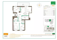 4 pokoje, mieszkanie 78,75 m², piętro 1, oferta nr 123 G/G-33, Ostródzka 123 - Etap III, Warszawa, Białołęka, Brzeziny, ul. Ostródzka 123
