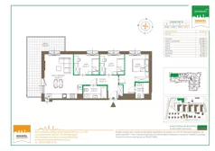 4 pokoje, mieszkanie 70,24 m², piętro 3, oferta nr 123 G/G-47, Ostródzka 123 - Etap III, Warszawa, Białołęka, Brzeziny, ul. Ostródzka 123
