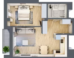 2 pokoje, mieszkanie 45,66 m², piętro 2, oferta nr Giserska 5/13, Panorama Ursus, Warszawa, Ursus, Szamoty, ul. Giserska 5