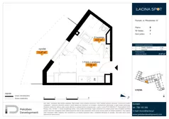 1 pokój, apartament inwestycyjny 21,57 m², parter, oferta nr B.0.7, Łacina Spot, Poznań, Rataje, Łacina, ul. Pleszewska 10