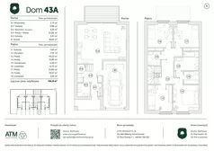 Dom 134,15 m², oferta nr 43A, Domy Golfowe III , Wrocław, Kryniczno ul. Pod lasem