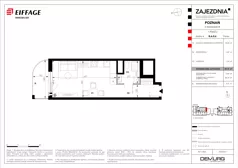 1 pokój, mieszkanie 29,75 m², parter, oferta nr B.A.0.6, Zajezdnia, Poznań, Jeżyce, Jeżyce, ul. Zwierzyniecka 26