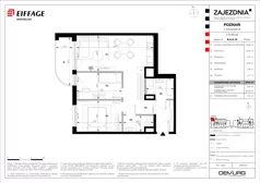 3 pokoje, mieszkanie 58,50 m², parter, oferta nr B.A.0.14, Zajezdnia, Poznań, Jeżyce, Jeżyce, ul. Zwierzyniecka 26