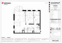 3 pokoje, mieszkanie 67,87 m², parter, oferta nr B.A.0.12, Zajezdnia, Poznań, Jeżyce, Jeżyce, ul. Zwierzyniecka 26
