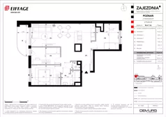 4 pokoje, mieszkanie 72,35 m², piętro 1, oferta nr B.A.1.16, Zajezdnia, Poznań, Jeżyce, Jeżyce, ul. Zwierzyniecka 26