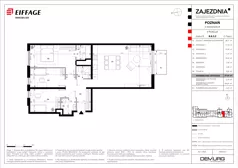 4 pokoje, mieszkanie 97,28 m², piętro 3, oferta nr B.B.3.2, Zajezdnia, Poznań, Jeżyce, Jeżyce, ul. Zwierzyniecka 26