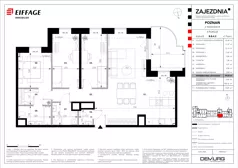 4 pokoje, mieszkanie 99,02 m², piętro 4, oferta nr B.B.4.3, Zajezdnia, Poznań, Jeżyce, Jeżyce, ul. Zwierzyniecka 26