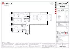 4 pokoje, mieszkanie 92,37 m², piętro 4, oferta nr B.B.4.2, Zajezdnia, Poznań, Jeżyce, Jeżyce, ul. Zwierzyniecka 26