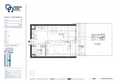 2 pokoje, apartament 38,92 m², parter, oferta nr 0/18/, Omega Lake Apartments, Olsztyn, Dajtki, ul. Sielska 4