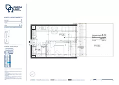 2 pokoje, apartament 38,92 m², parter, oferta nr 0/19/, Omega Lake Apartments, Olsztyn, Dajtki, ul. Sielska 4