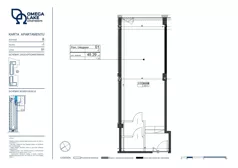 Lokal użytkowy 45,29 m², oferta nr B-U1, Omega Lake Apartments - lokale użytkowe, Olsztyn, ul. Sielska 4