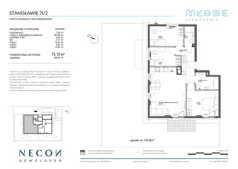 4 pokoje, mieszkanie 75,10 m², parter, oferta nr B8-2, Młode Stanisławie - bud B8, B9, Stanisławie, ul. Stanisławie 7A