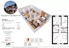 Dom 141,82 m², oferta nr H2, Zaciszny Ołtaszyn IV, Wrocław, Ołtaszyn, Krzyki, ul. Brylantowa