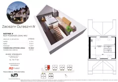 Dom 141,82 m², oferta nr H2, Zaciszny Ołtaszyn IV, Wrocław, Ołtaszyn, Krzyki, ul. Brylantowa