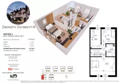 Dom 141,82 m², oferta nr L1, Zaciszny Ołtaszyn IV, Wrocław, Ołtaszyn, Krzyki, ul. Brylantowa