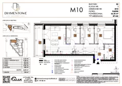 4 pokoje, mieszkanie 66,35 m², parter, oferta nr B2.10, Diamentowe Ogrody, Lublin, Wrotków, ul. H. Wolińskiego