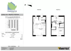 Dom 60,95 m², oferta nr A.10, Zastawna OdNova - domy, Łódź, Górna, ul. Zastawna