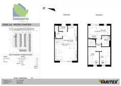 Dom 75,75 m², oferta nr A.4, Zastawna OdNova - domy, Łódź, Górna, ul. Zastawna